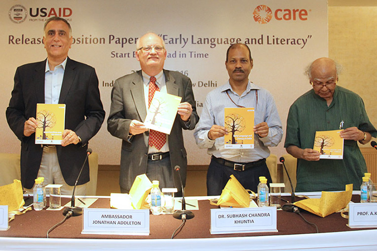CARE India releases position paper on “Early Language and Literacy”