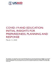 COVID-19 USAID Initial Insights Preparedness Planning Response