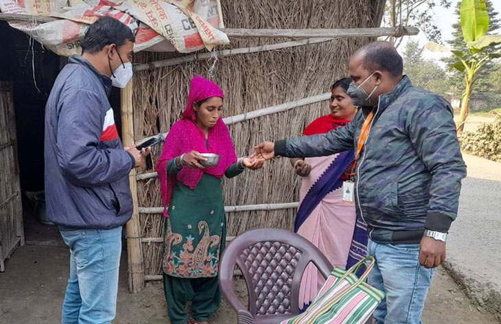 The Government of Bihar has launched IDA – MDA (Mass Drug Administration) with support from CARE India in the districts of Aurangabad, Sheohar, and Sheikhpura in Bihar to combat the spread of Lymphatic Filariasis.
