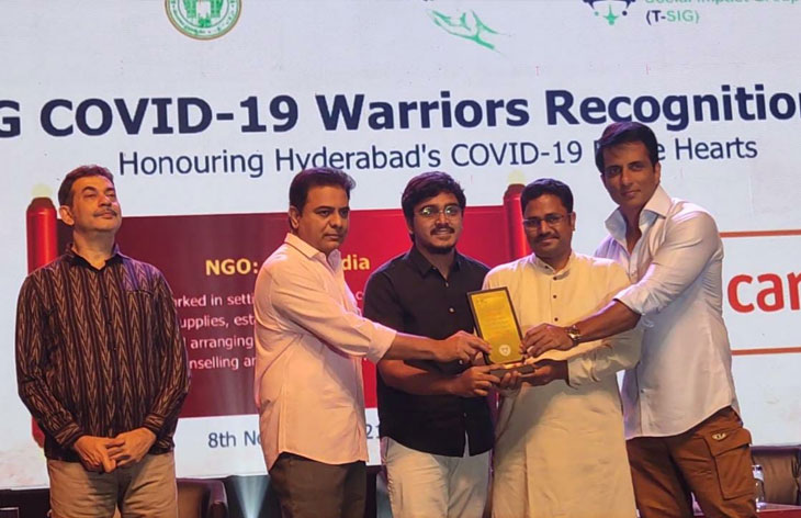 We are pleased to share that #CAREIndia’s work during the COVID-19 pandemic in #Telangana was recognized and awarded by Telangana – Social Impact Group (T-SIG).